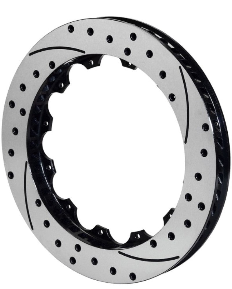Wilwood Rotor-SRP48 SPC-37-LH-BLK-Drill 12.88 x 1.25 - 12 on 8.75in Wilwood