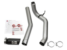 Load image into Gallery viewer, aFe LARGE Bore HD DPF-Back SS Exhaust w/ Black Tip 2016 Nissan Titan XD V8-5.0L (td) - eliteracefab.com