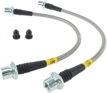 Load image into Gallery viewer, STOPTECH 08-12 TOYOTA SEQUOIA/07-12 TUNDRA FRONT STAINLESS STEEL BRAKE LINES, 950.44023 - eliteracefab.com