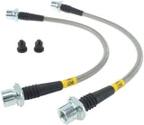 STOPTECH 08-12 TOYOTA SEQUOIA/07-12 TUNDRA FRONT STAINLESS STEEL BRAKE LINES, 950.44023