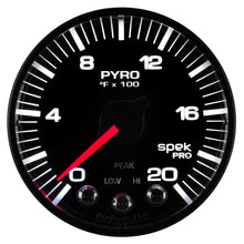 Load image into Gallery viewer, Autometer Spek-Pro 52.4mm 0-2000F Digital Stepper Motor Pyrometer Gauge