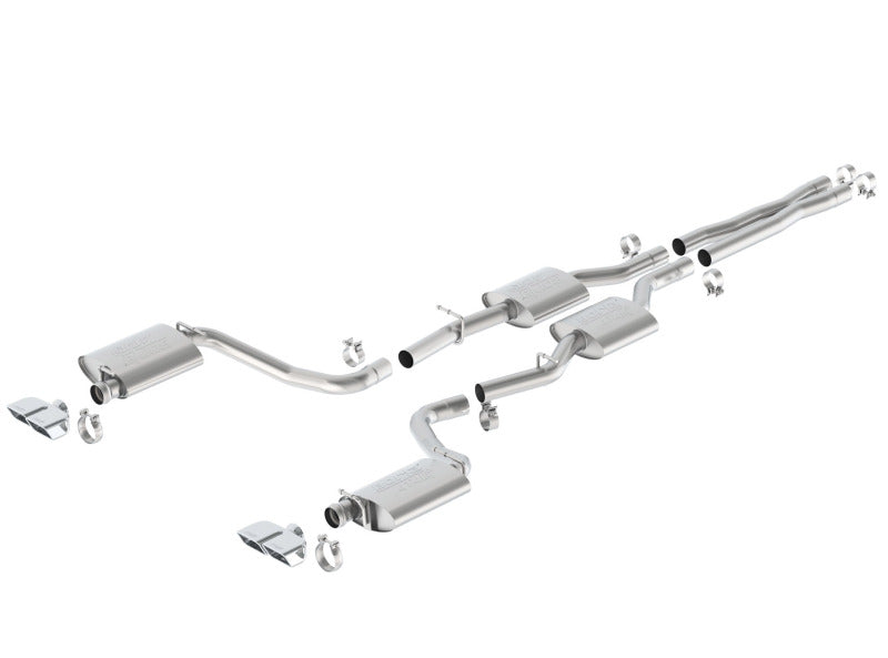 2015-2021 Dodge Challenger R/T Cat-Back Exhaust System ATAK Part # 140628 - eliteracefab.com