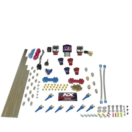 Nitrous Express Pro-Shk/Gas (200-600 HP) 2 Fuel, 1 Supershark Solenoid No Bottle - 92206-00