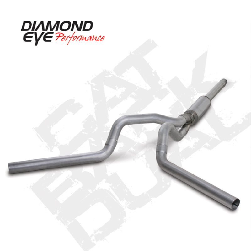 Diamond Eye KIT 4in CB DUAL AL: 94-97 FORD 7.3L F250/F350 PWRSTROKE Diamond Eye Performance