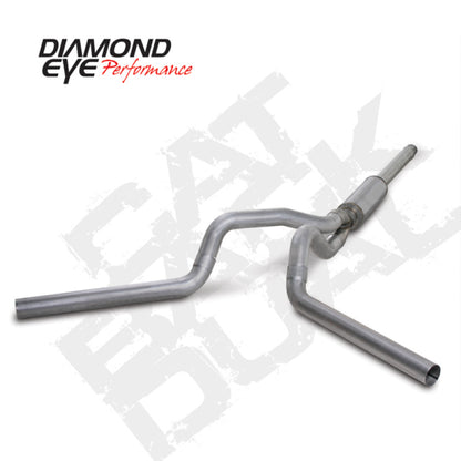 Diamond Eye KIT 4in CB DUAL AL: 94-97 FORD 7.3L F250/F350 PWRSTROKE Diamond Eye Performance