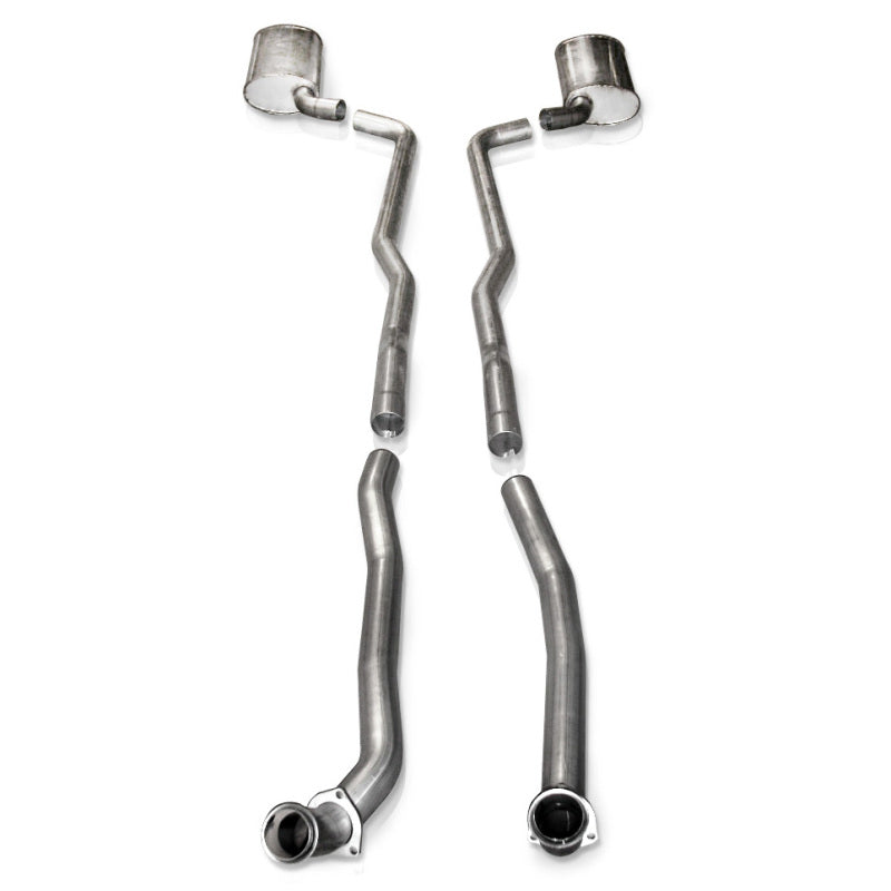 Stainless Works 1964-67 Corvette Exhaust BB Automatic Trans 2-1/2in Factory Connect Stainless Works