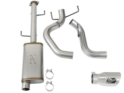 aFe MACH Force Xp 3in SS Cat-Back Single Side Exit Exhaust w/Polished Tips 07-14 Toyota FJ Cruiser aFe