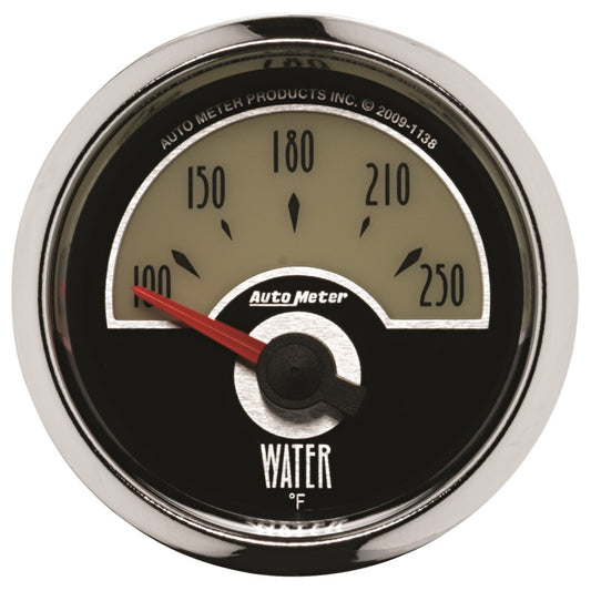 AutoMeter Gauge Water Temp 2-1/16in. 250 Deg. F Elec Cruiser 1138