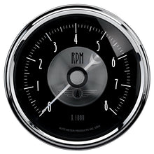 Load image into Gallery viewer, Autometer Prestige Series Black 3-3/8in 8000RPM Tachometer Gauge - eliteracefab.com