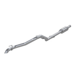 MBRP 2020 Jeep Gladiator 2.5in Single Rear Exit Cat Back Exhaust - T304 SS (Off-Road) - eliteracefab.com