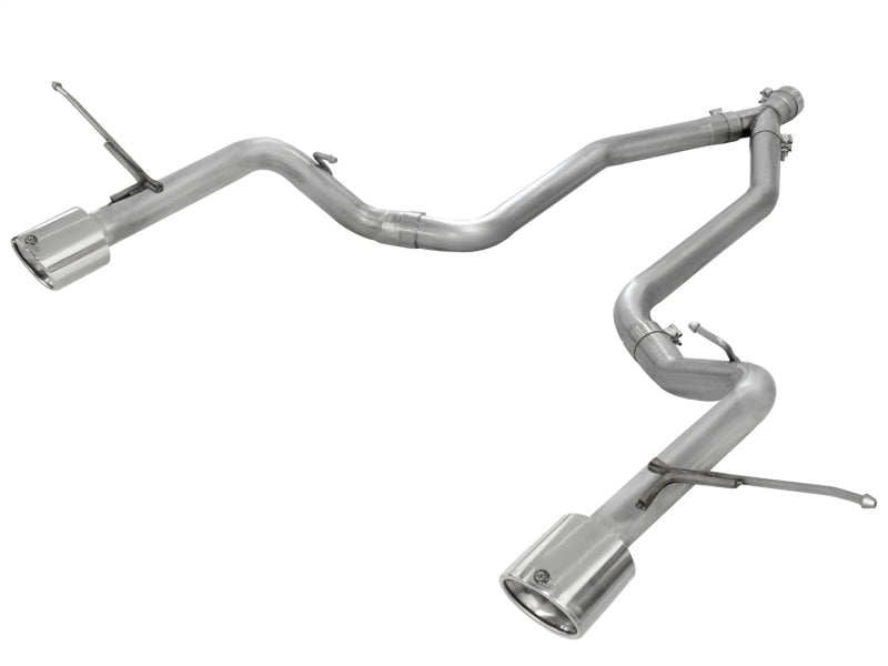 aFe MACHForce XP 14+ Jeep Grand Cherokee V6 3.0L (td) 2.5in DPF-Back 409SS Exhaust w/o Resonators aFe
