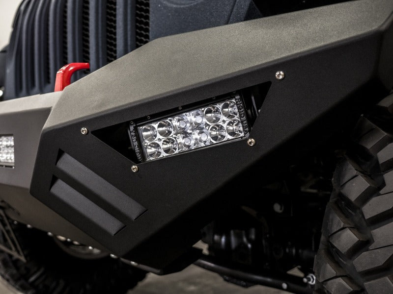 Road Armor 18-20 Jeep Wrangler JL SPARTAN Front Bumper - Tex Blk - eliteracefab.com