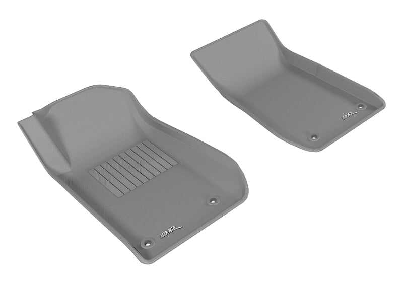 3D MAXpider L1CH06411501 2014-2017 Chevrolet SS Kagu 1st Row Floormat - Gray