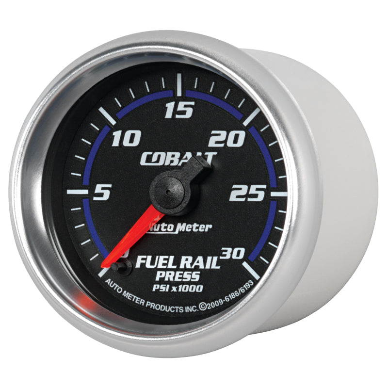 Autometer Cobalt 52mm 0-30,000 PSI F/S Electronic Diesel Fuel Rail Pressure Gauge (Cummins 5.9L) 6186