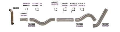 Diamond Eye KIT 5in CB MRP SGL w/ TDP SS 06-07 Chevy/GMC 6.6L Duramax 2500/3500 Diamond Eye Performance