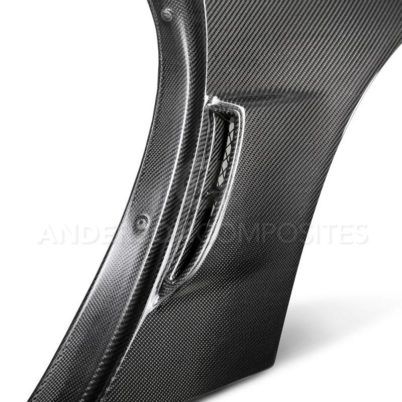 Anderson Composites 05-13 Chevrolet Corvette C6 Type-ZR1 Carbon Fiber Rear Fenders