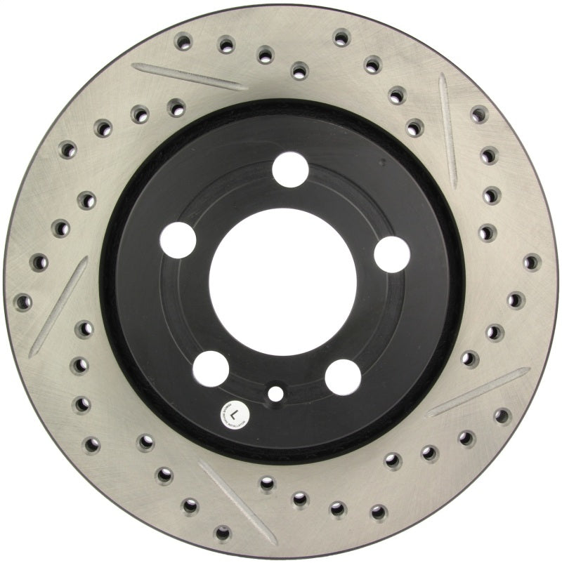 StopTech Slotted & Drilled Sport Brake Rotor - eliteracefab.com