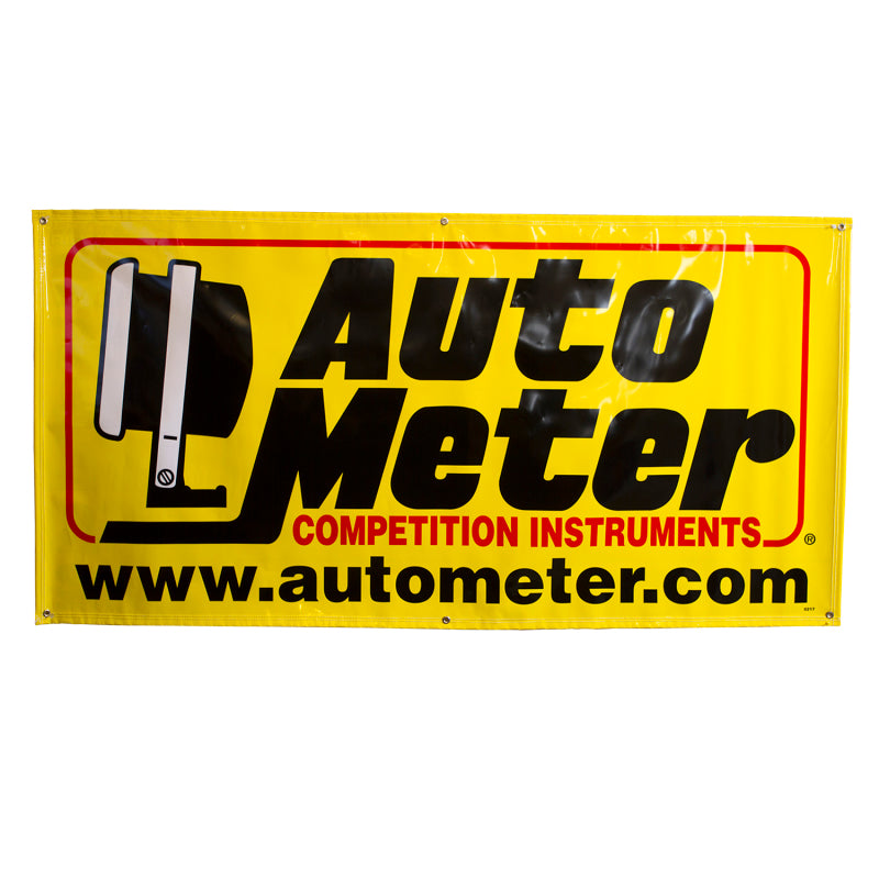 Autometer 6ft x 3ft Race Banner - eliteracefab.com