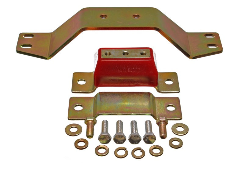 Energy Suspension 99-04 Ford Mustang 4.6L V8 Red Transmission Mounts - eliteracefab.com