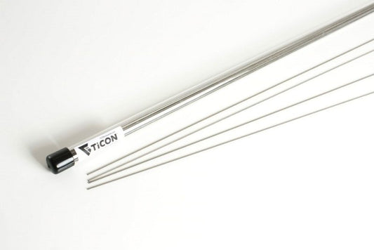 Ticon 39in Length 1lb 2.2mm/.087in Filler Diamter CP1 Titanium Filler Rod
