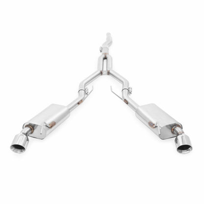 Mishimoto 2015-2016 Ford Mustang 2.3L EcoBoost Stainless Steel Cat-Back Exhaust - eliteracefab.com