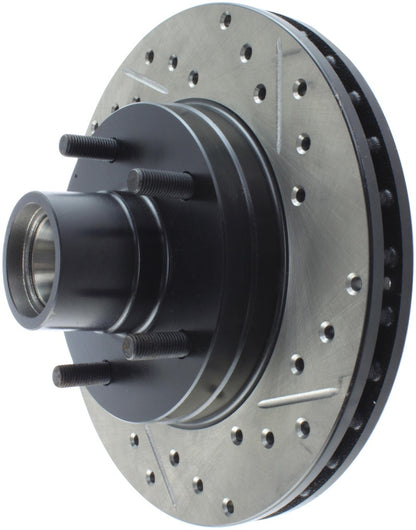 StopTech Slotted & Drilled Sport Brake Rotor Stoptech