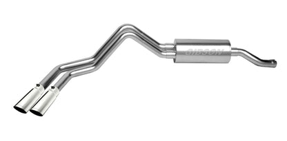 Gibson 98-00 Ford F-150 Base 4.2L 2.25in Cat-Back Dual Sport Exhaust - Stainless Gibson
