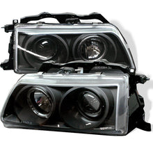 Load image into Gallery viewer, Spyder Honda Civic 90-91/CRX 90-91 Projector Headlights LED Halo Blk PRO-YD-HC90-HL-BK - eliteracefab.com