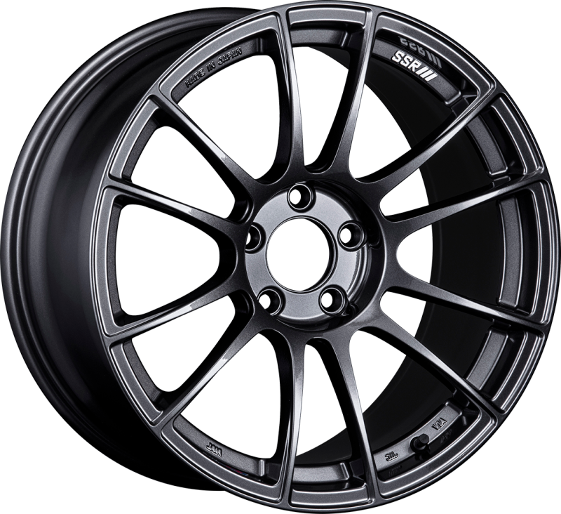 SSR GTX04 18x9.5 5x114.3 40mm Offset Dark Gunmetal Wheel - eliteracefab.com