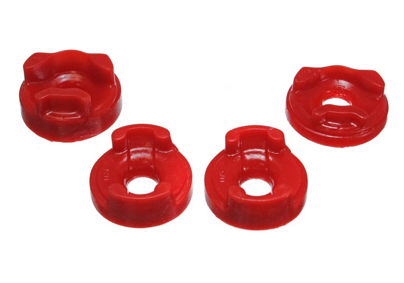 Energy Suspension 03-06 Toyota Matrix Red Motor Mount Insert Set (front and rear torque positions m - eliteracefab.com