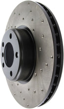 Load image into Gallery viewer, STOPTECH 12-15 BMW 335I DRILLED LEFT FRONT ROTOR, 128.34140L - eliteracefab.com