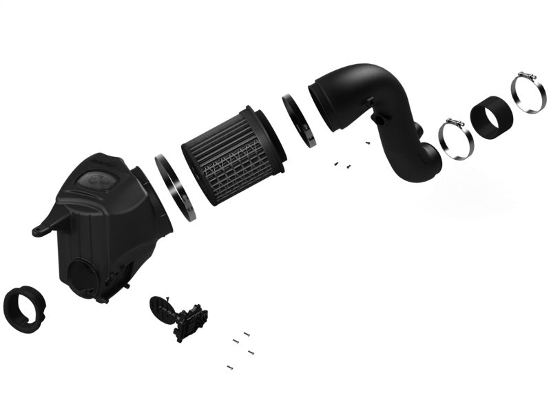 aFe Momentum HD Pro DRY S Stage-2 Si Intake 13-14 Dodge RAM Diesel Trucks L6 - eliteracefab.com