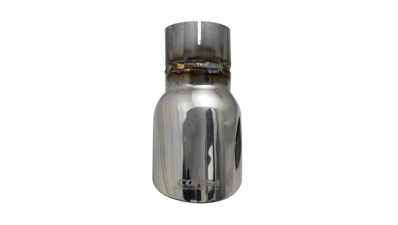 Corsa Single Universal 2.5in Inlet / 3.5in Outlet Polished PVD Pro-Series Tip Kit CORSA Performance