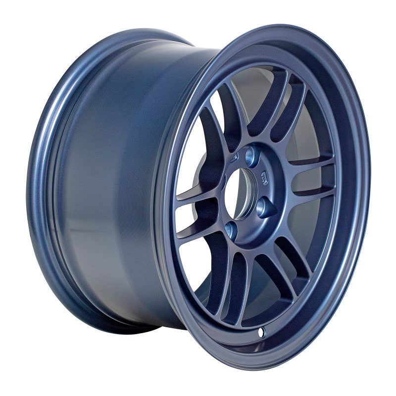 Enkei RPF1 15x8 4x100 28mm Offset 5 Hub Bore Matte Blue Wheel - 11.64Lbs (MOQ 40) - eliteracefab.com