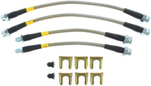 Load image into Gallery viewer, STOPTECH 4/90-99 MISTSUBISHI 3000GT STAINLESS STEEL FRONT BRAKE LINES, 950.46003 - eliteracefab.com