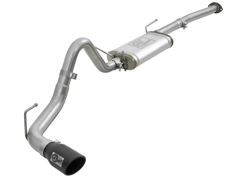 aFe MACH Force-Xp 2-1/2in 304 SS Cat-Back Exhaust w/Black Tips 2016+ Toyota Tacoma L4-2.7L / V6-3.5L - eliteracefab.com