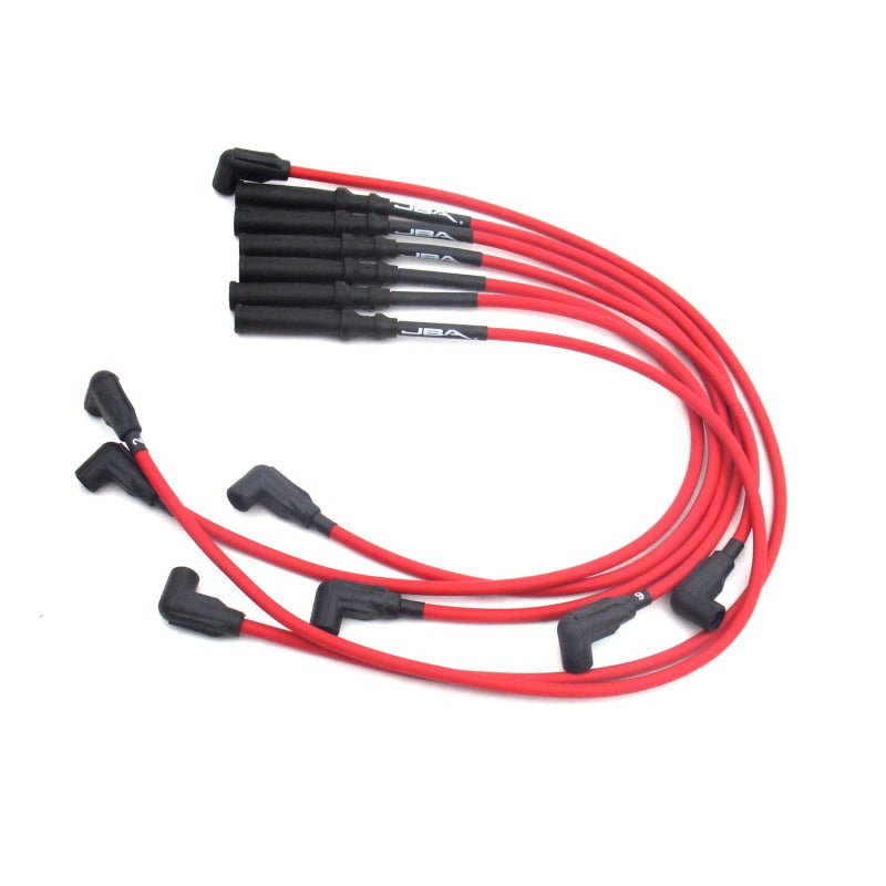 JBA 92-02 Dodge Truck 3.9L Ignition Wires - Red JBA