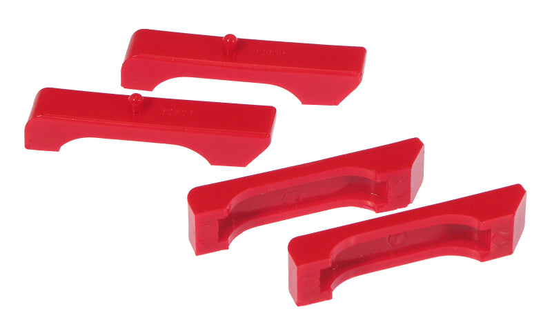 Prothane 68-87 GM Small Block Radiator Insolators - Red - eliteracefab.com