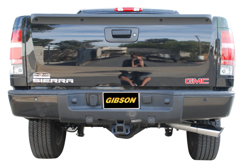 Gibson 07-11 GMC Sierra 1500 Denali 6.2L 3.5in Cat-Back Single Exhaust - Stainless Gibson