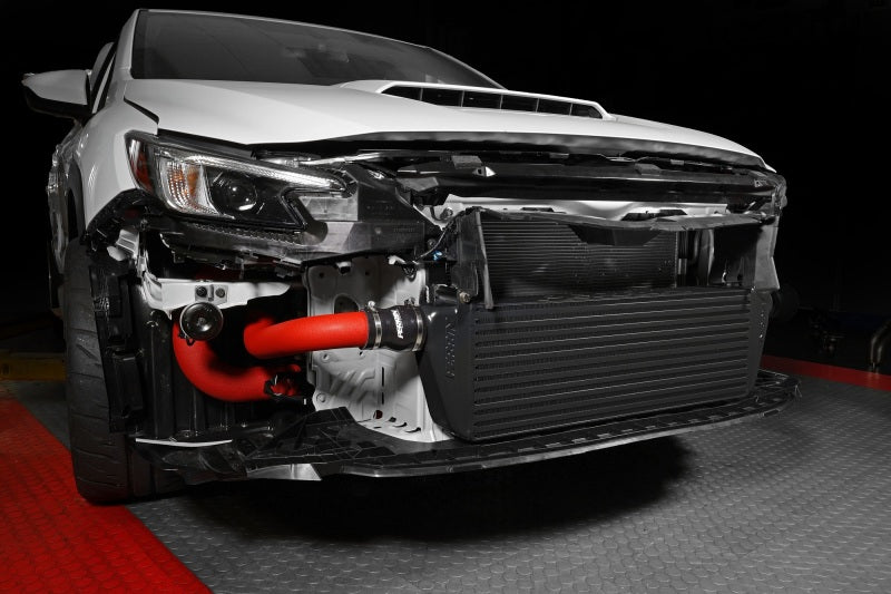 Perrin 22-23 Subaru WRX Front Mount Intercooler Kit (Red Tubes & Black Core) Perrin Performance