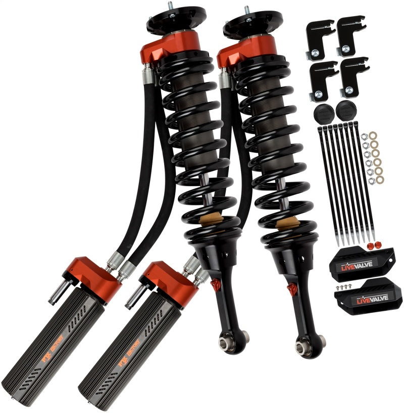 Fox 3.0 Factory Race Series Live Valve Internal Bypass Coilover Shock 2019+ Ford Raptor - Front - eliteracefab.com