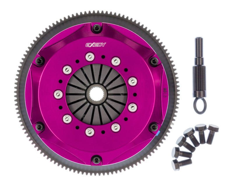 Exedy 1989-1993 Nissan Skyline GTR L6 Hyper Twin Cerametallic Clutch Sprung Center Disc Push Type - eliteracefab.com