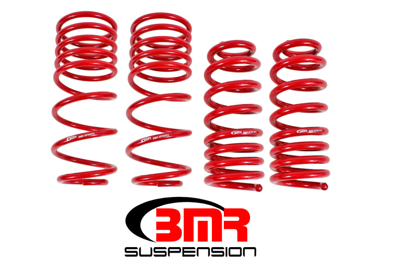 BMR 93-02 F-Body Handling Version Lowering Spring Kit (Set Of 4) - Red SP090R