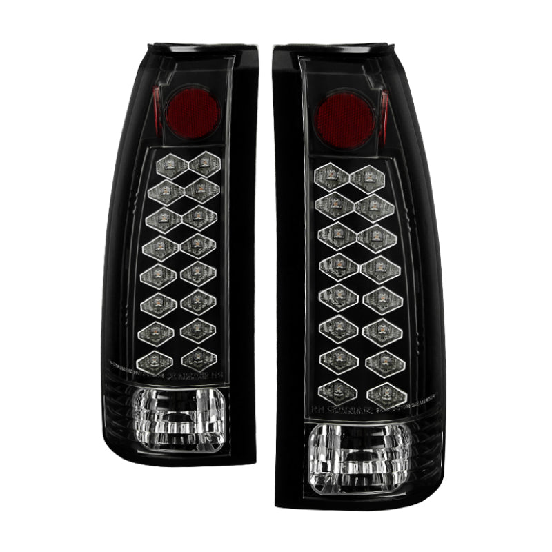 Spyder Chevy C/K Series 1500 88-98/Blazer 92-94 LED Tail Lights Blk ALT-YD-CCK88-LED-BK - eliteracefab.com