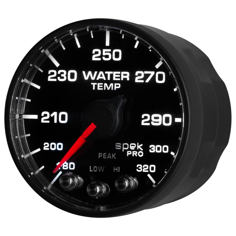 Autometer Spek-Pro - Nascar 2-1/16in Water Temp 180- 320F Bfb Ecu P552328-N1