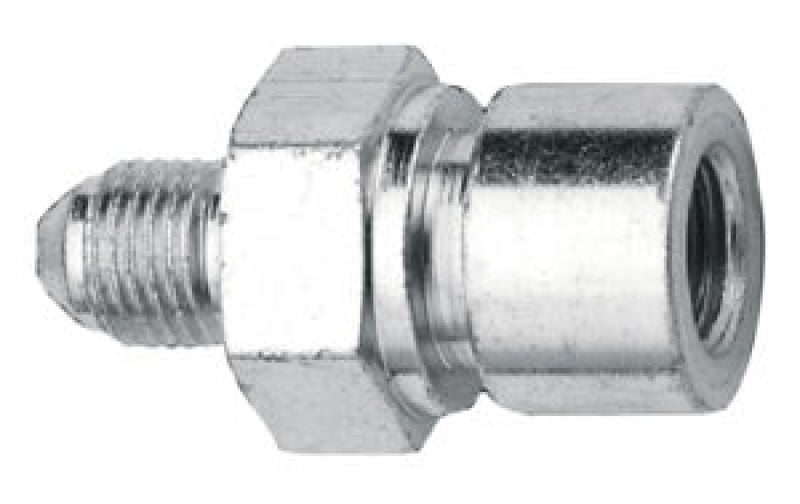 Fragola -4AN x 10 x 1.25 Tubing Adaptor - Steel Fragola
