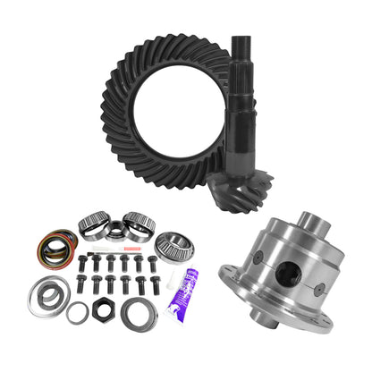Yukon 11.25in Dana 80 4.30 Rear Ring & Pinion Install Kit 35 Spline Positraction 4.375in BRG Yukon Gear & Axle