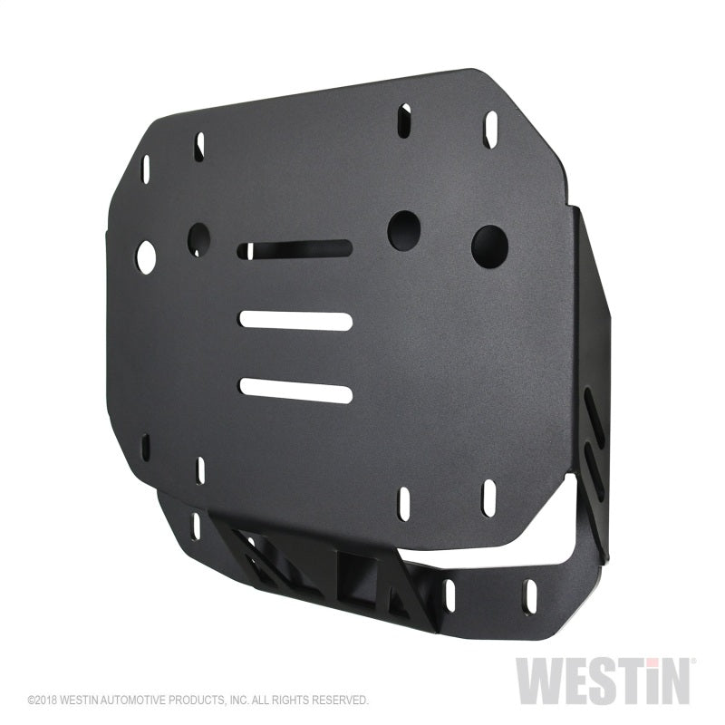 Westin 18-19 Jeep Wrangler JL WJ2 Spare Tire Relocator - Textured Black Westin
