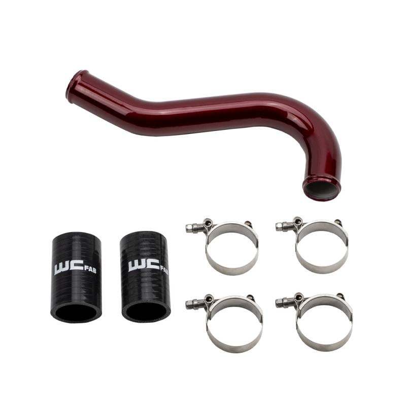 Wehrli 06-10 Chevrolet 6.6L LBZ/LMM Duramax Upper Coolant Pipe - Grape Frost