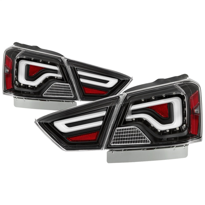 xTune 14-18 Chevy Impala (Excl 14-16 Limited) LED Tail Lights - Black (ALT-JH-CIM14-LBLED-BK) - eliteracefab.com